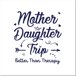 Mother Daughter Trip 2023 Shirt Weekend Vacation Lovers Road Trip Posters and Art